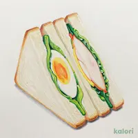 国産鶏むね肉とゆで玉子のサンド　ハラペーニョ