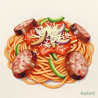 大盛　ナポリタン