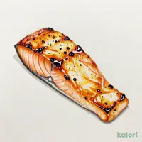 直火で香ばしく焼き上げた銀鮭の西京焼き