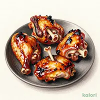 骨付き肉の旨み！チキンバックリブ