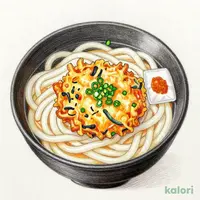 こだわりだしのかき揚げうどん