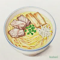 豚骨の旨み広がる　背脂醤油ラーメン