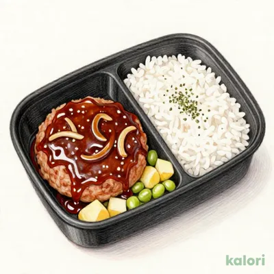 鉄板焼ハンバーグ弁当（コク深デミソース）