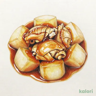 一番だしを使用した鶏大根煮