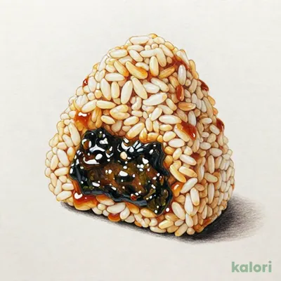 焦がし醤油たれまぶし飯　国産海苔の佃煮おむすび