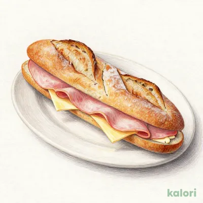 【四国】ホットサンド　石窯パリジャンサンド（ハム&チーズ）