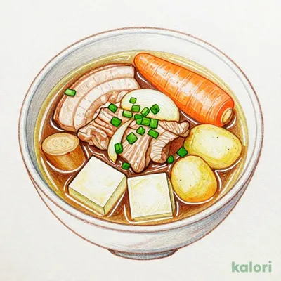 Meat-filled 7-Ingredient Tonjiru