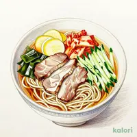 牛スープの旨み盛岡風冷麺