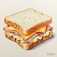 ハムチーズたまごサンド