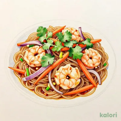 Shrimp and Cilantro Yum Woon Sen (Tokyo and Kanagawa Area)