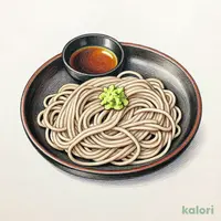 石臼挽きそば粉のざるそば