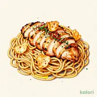 大盛　グリルチキンのペペロンチーノ
