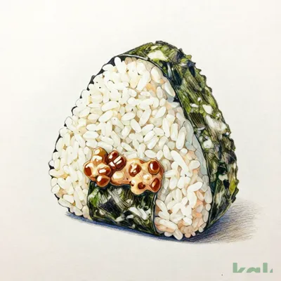 Large Onigiri Seaweed and Tuna Mayonnaise