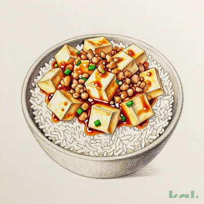 Mapo Tofu Rice with Rich Soy Flavor