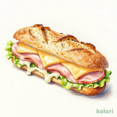 Stone Oven Parisian Sandwich (Ham & Cheese)