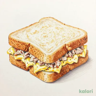 Tuna and Egg Sandwich