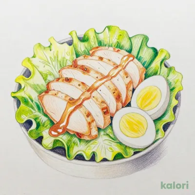 たんぱく質が摂れる！鶏むね肉とたまごのサラダ