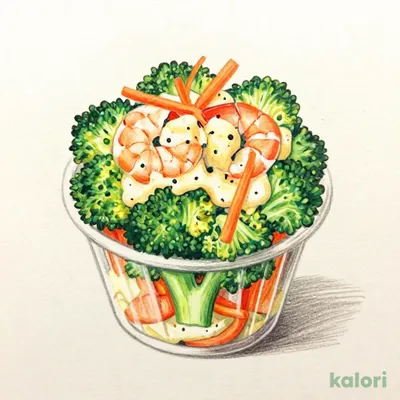 Shrimp and Broccoli Tartare Salad