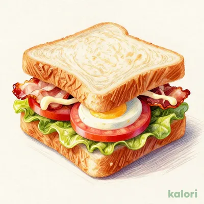 Bacon Lettuce Tomato Sandwich