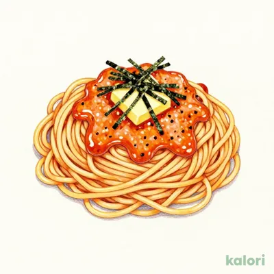 Large Serving Mentaiko Spaghetti