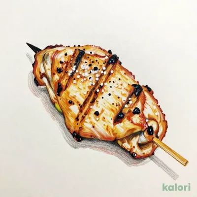 Charcoal Grilled Chicken Thigh (Salt)