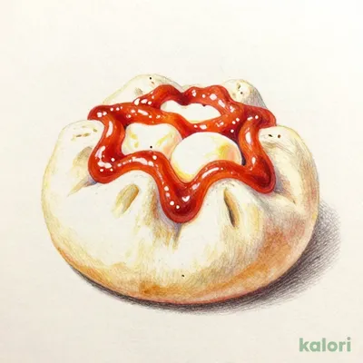 Stretchy Cheese Rich Flavor Pizza Bun