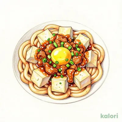 【関東の一部】甘いタレがからむ　大盛牛すき風焼うどん