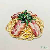 お手軽！ベーコンとほうれん草のペペロンチーノ