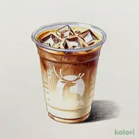 Iced Cafe Latte, Large, Coffee Rich