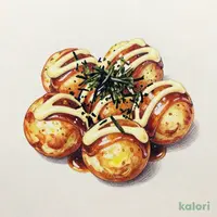 Extra Mayo Takoyaki (Octopus Balls)