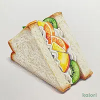 4種のフルーツミックスサンド
