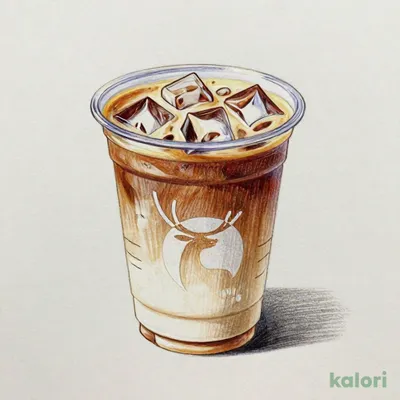Iced Cafe Latte (M), Coffee Rich
