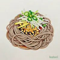 ねぎたっぷり！冷し薬味そば