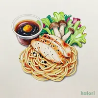 【東京都の一部・神奈川県の一部】冷製 大粒なめこと鶏むね肉のパスタ