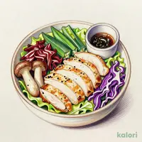 【東京都の一部・神奈川県の一部】鶏むね肉と大粒なめこのサラダ