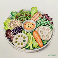 20品目のサラダ