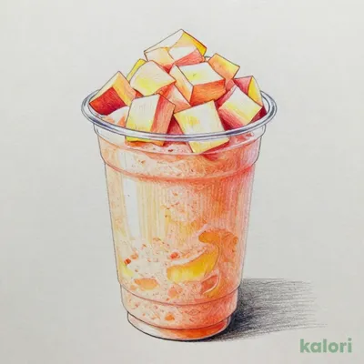 ピーチフラッペ