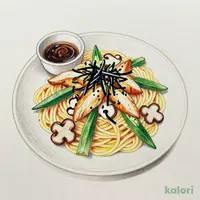 【関東・東海・北陸】蒸し鶏とオクラのネバネバパスタサラダ