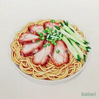 ねぎ盛り！チャーシューの冷しまぜそば