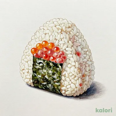 Bongo-Supervised Large Rice Ball (Salted Cod Roe & Marinated Tuna)