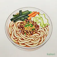 【山梨県・長野県・静岡県の一部】富士吉田名物　冷し吉田のうどん