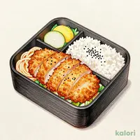肉の旨味感じる　三元豚のロースとんかつ弁当
