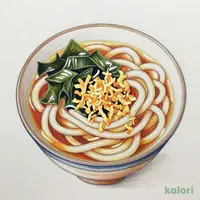 【北海道・関東】こだわりだしのたぬきわかめうどん