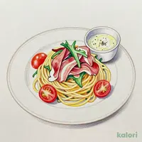 【東京都の一部・神奈川県の一部】冷製パスタ塩レモンソース生ハムとミニトマト