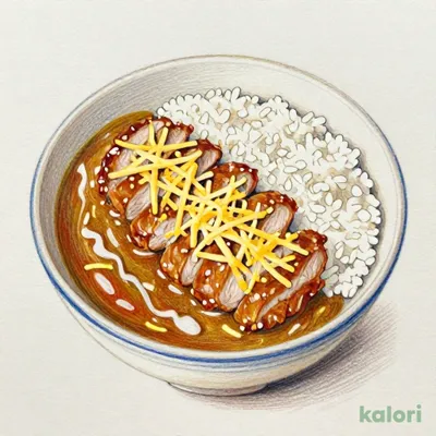 スパイス香る！ロースかつカレー（チーズのせ）
