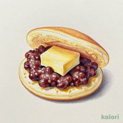 森永製菓監修ホットケーキまん（あんバター）
