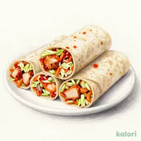 トルティーヤ　ヤンニョムチキンと豚プルコギ