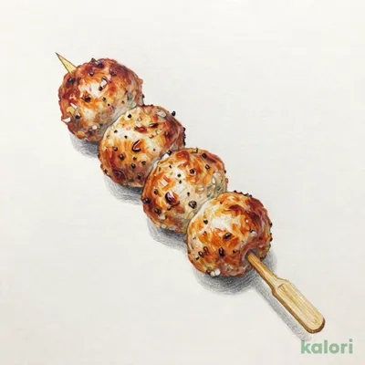 Ｗペッパーつくね串
