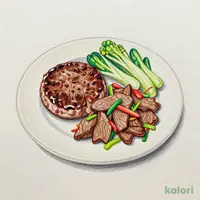 Lunch Combo (Hamburg Steak & Grilled Beef Ribs)