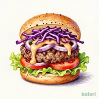 ガーデンサラダバーガー